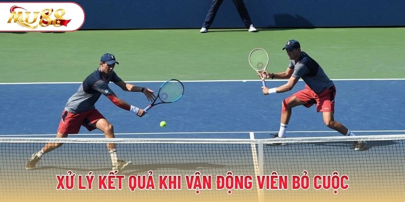Xử lý kết quả khi vận động viên bỏ cuộc